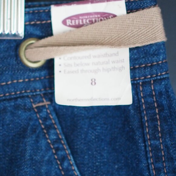 Northern Reflections | NWT Denim Town Capri - Picture 3 of 6